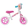 Toimsa Bikes Rider Paw Patrol Blanco 10´´ Laufrad, White, 24 Monate-3Y