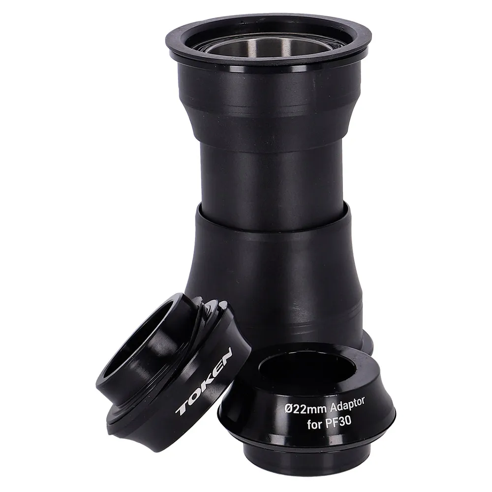 TOKEN Pf30pr Resolute Sram Gxp Lagerschalen, Black, 68/73mm TOKEN Pf30pr Resolute Sram Gxp Lagerschalen, Black, 68/73mm