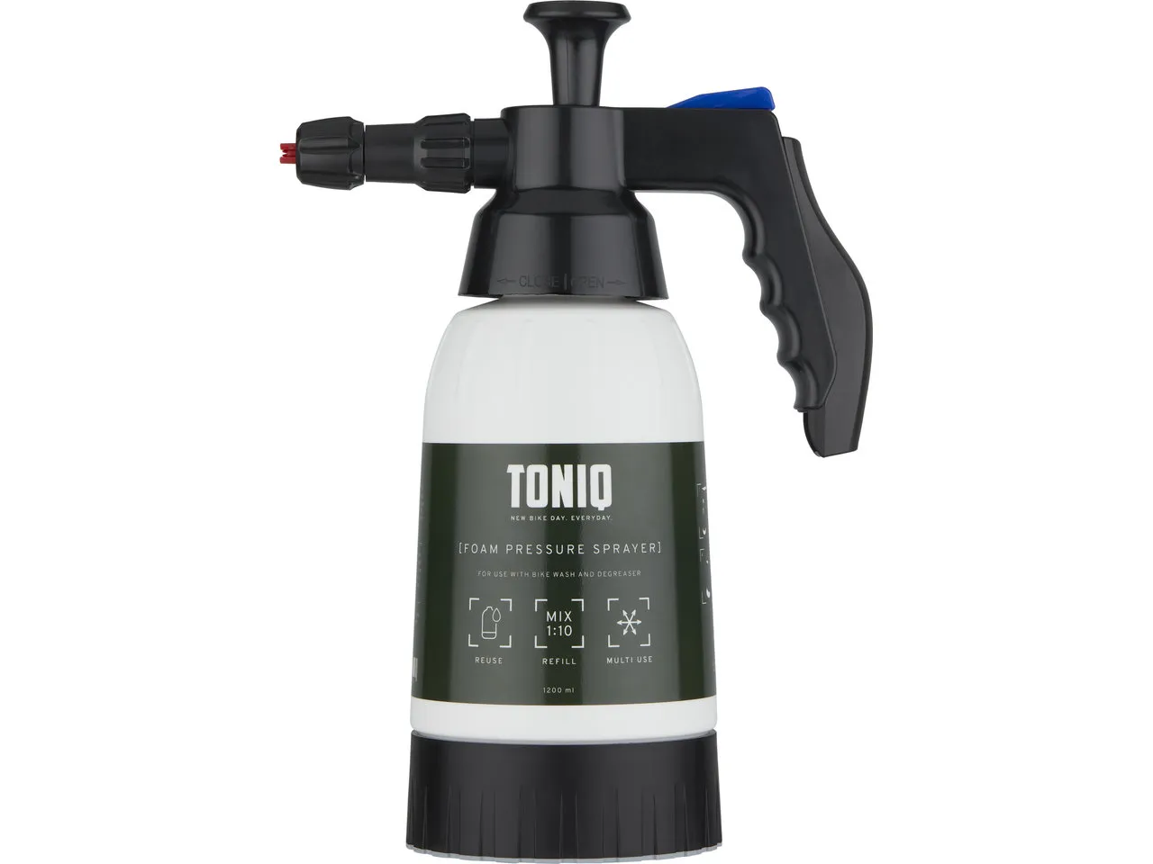 TONIQ Foam Pressure Sprayer Drucksprüher, Weiß-grün, 1200ml TONIQ Foam Pressure Sprayer Drucksprüher, Weiß-grün, 1200ml
