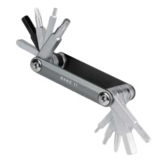 Topeak 11 Functions Multitool, Silver, One Size Topeak 11 Functions Multitool, Silver, One Size