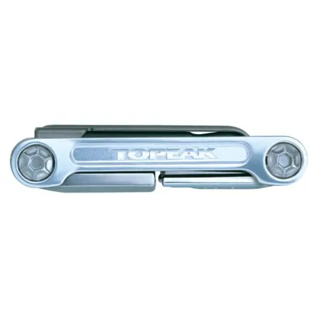 Topeak 9 In 1 Mini 9 Pro Multitool, Silver, One Size Topeak 9 In 1 Mini 9 Pro Multitool, Silver, One Size
