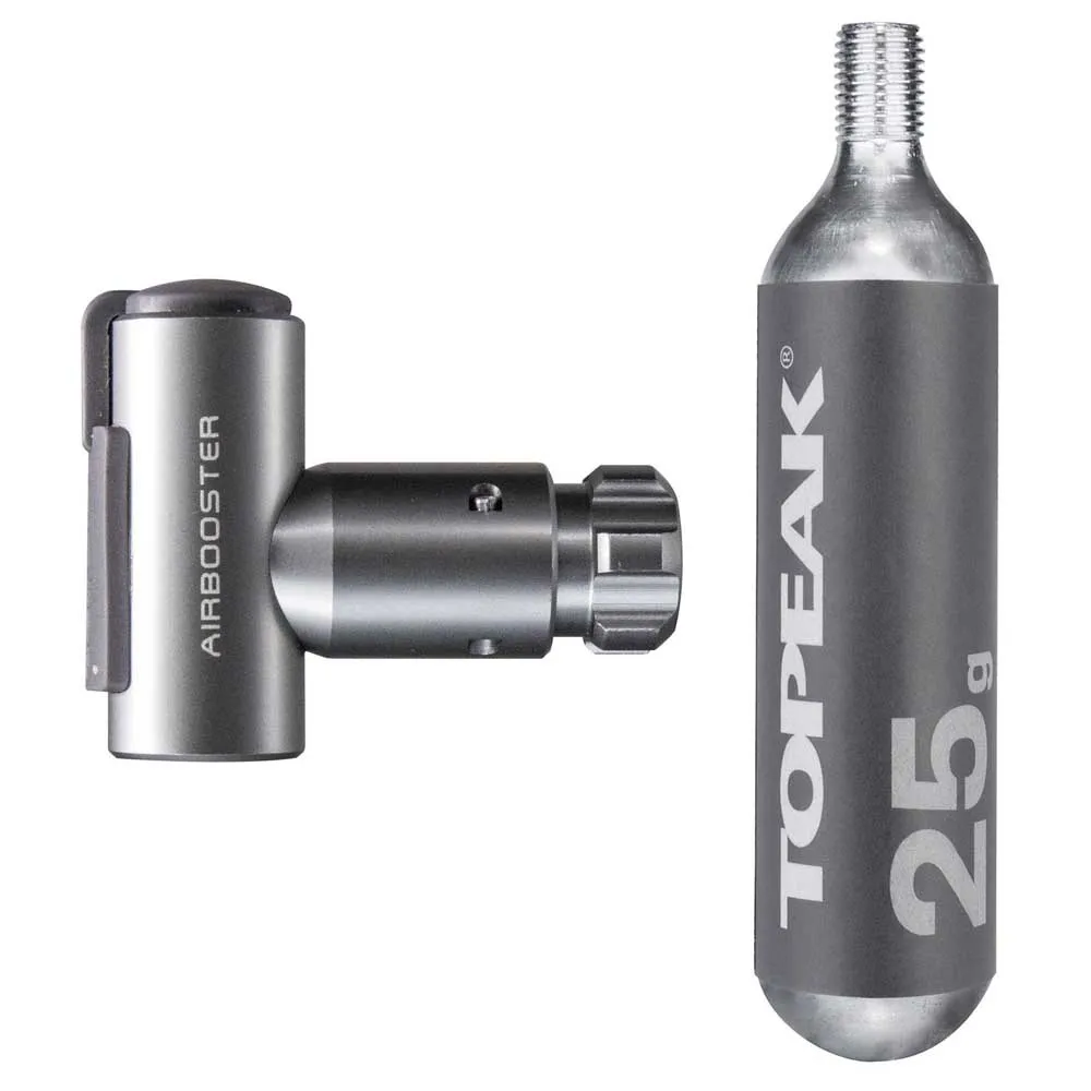 Topeak Airbooster 25g Co2-kartusche, grau, TU