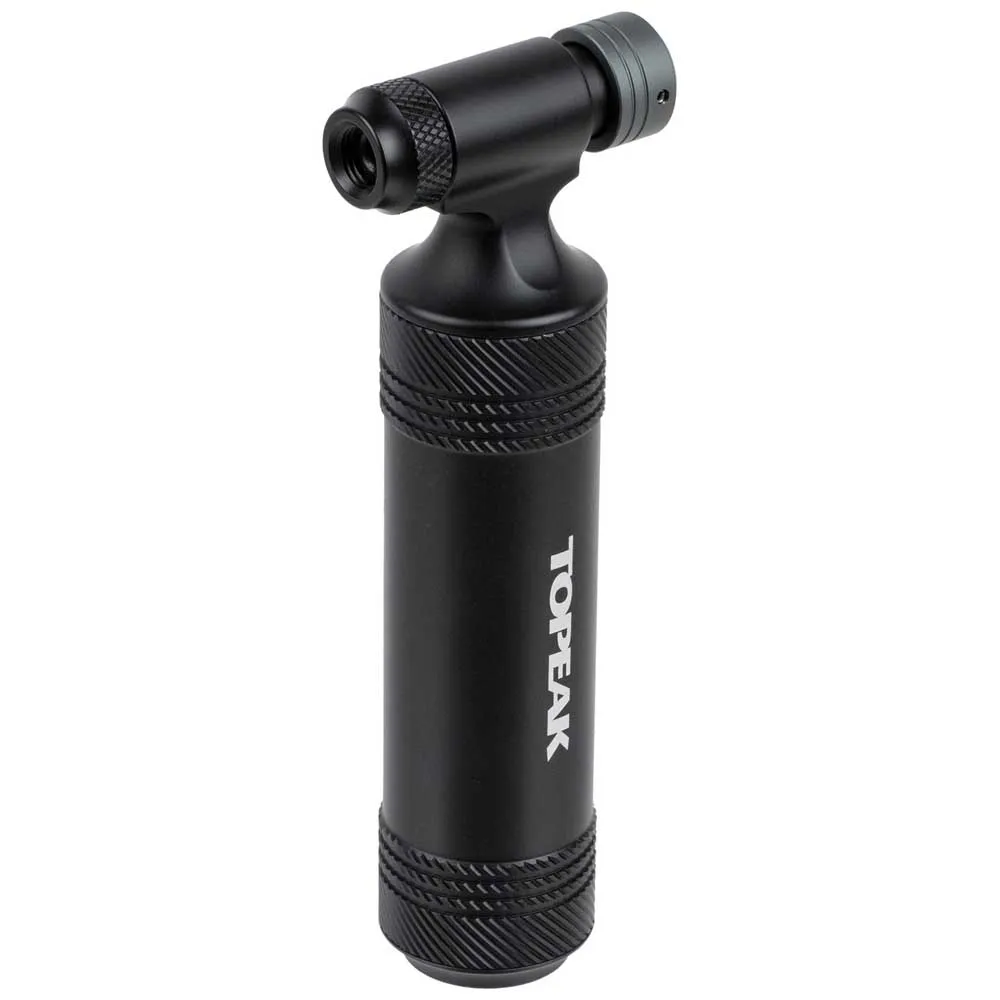 Topeak Airbooster Pro Co2-inflator, Black, One Size Topeak Airbooster Pro Co2-inflator, Black, One Size