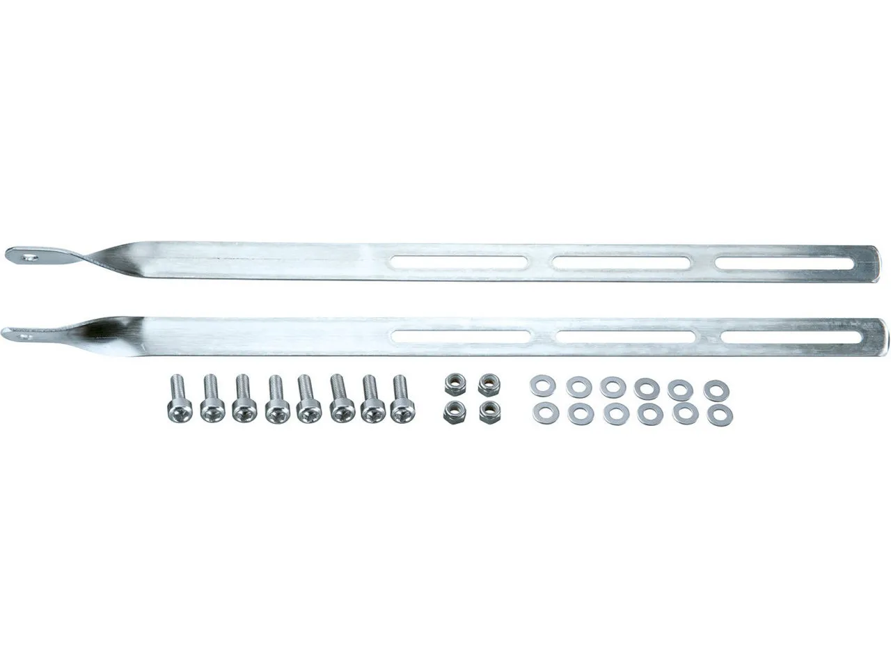 Topeak Befestigungsset extralang für Festmontage-Gepäckträger, Silber, 34.5cm Topeak Befestigungsset extralang für Festmontage-Gepäckträger, Silber, 34.5cm