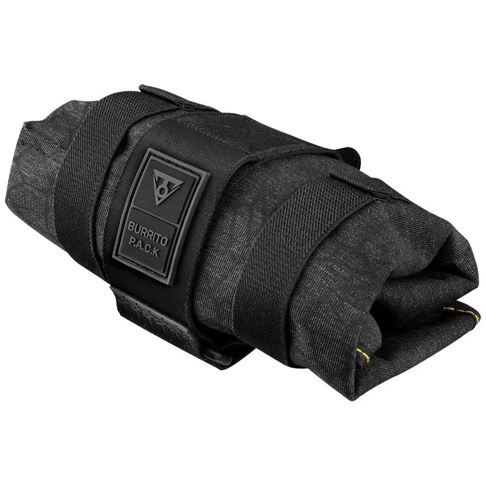 Topeak Burrito Pack Werkzeug-satteltasche, Black / yellow, One Size