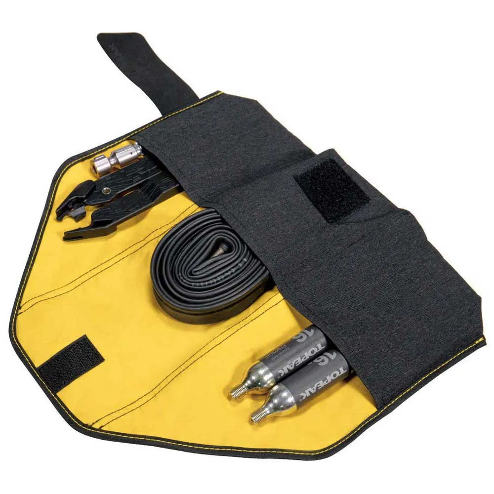Topeak Burrito Pack Werkzeug-satteltasche, Black / yellow, One Size