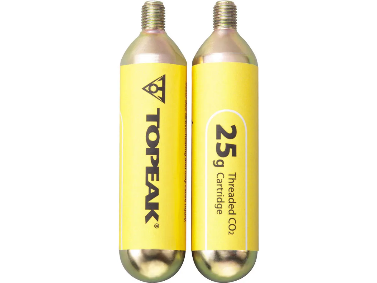 Topeak CO2 Ersatzkartuschen mit Gewinde 25 g - 2 Stück Topeak CO2 Ersatzkartuschen mit Gewinde 25 g - 2 Stück