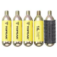 Topeak Co2-kartusche 16g 5 Einheiten Topeak Co2-kartusche 16g 5 Einheiten