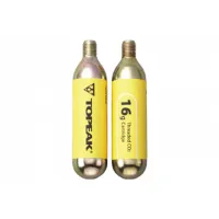 Topeak co2-Patronen Cartridge 16g Threated 2 pieces Unisex