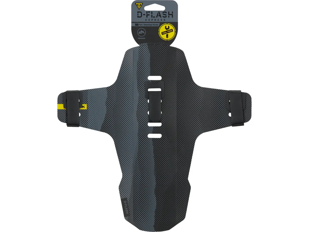 Topeak D-Flash Express FS Schutzblech, Schwarz, one_size Topeak D-Flash Express FS Schutzblech, Schwarz, one_size