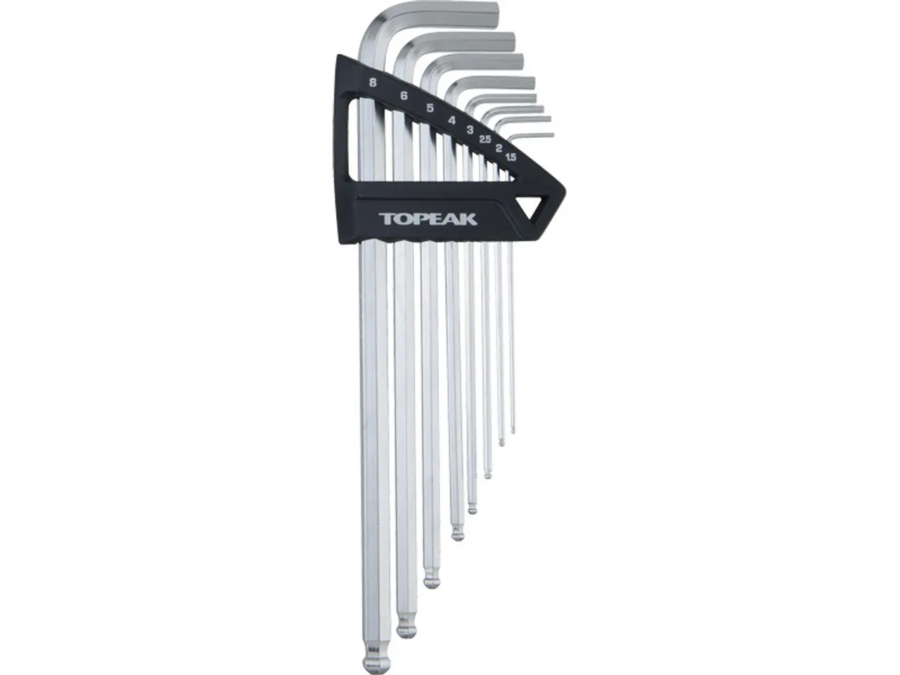 Topeak DuoHex Wrench Innensechskantschlüssel-Set, Grau, one_size Topeak DuoHex Wrench Innensechskantschlüssel-Set, Grau, one_size