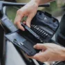 Topeak E-torqbar Torque Werkzeugkasten, Black / silver, One Size