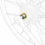 Topeak Freewheel Remover Kassettenverschlussnuss, Grau, one_size