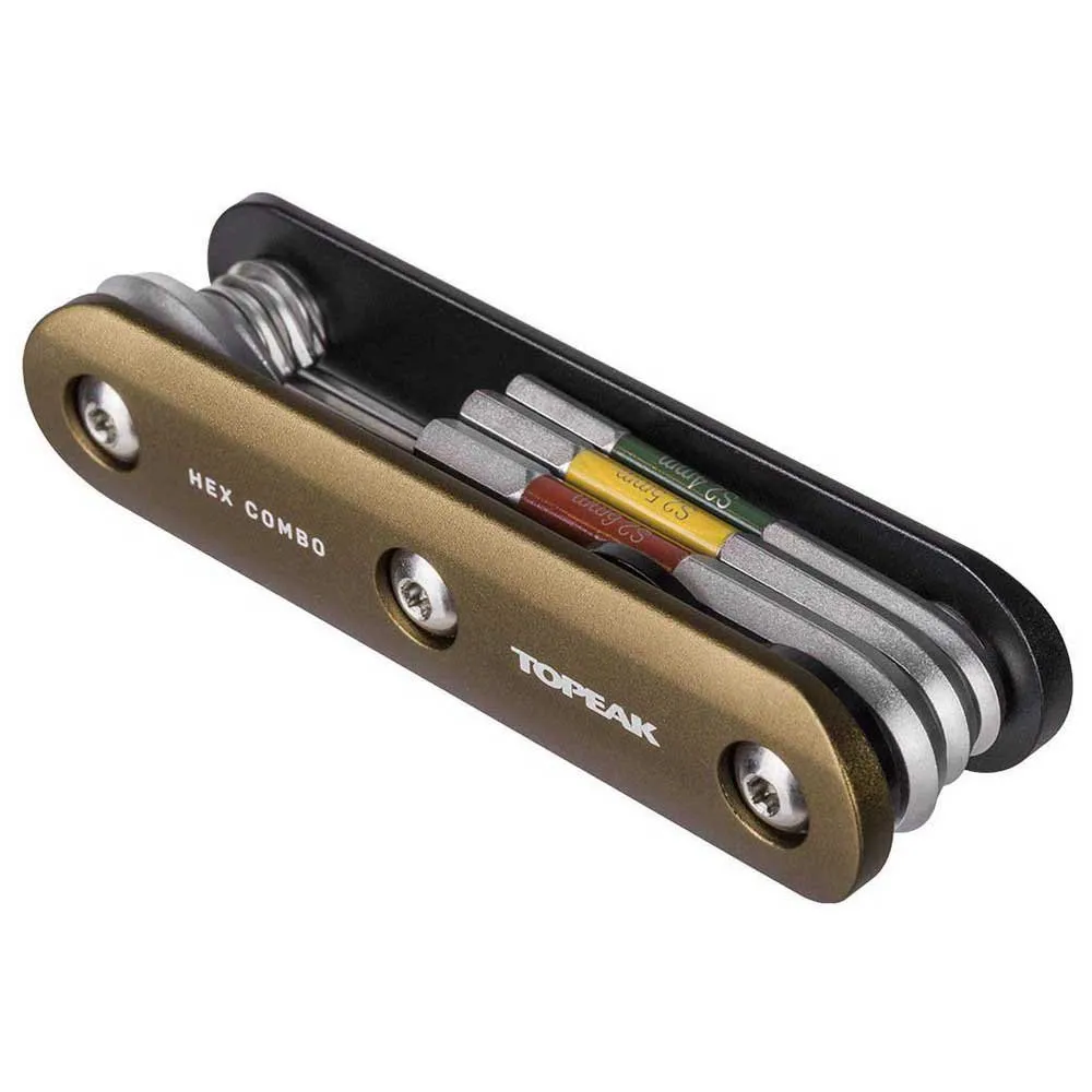 Topeak Hex Combo Multitool, Copper, One Size Topeak Hex Combo Multitool, Copper, One Size