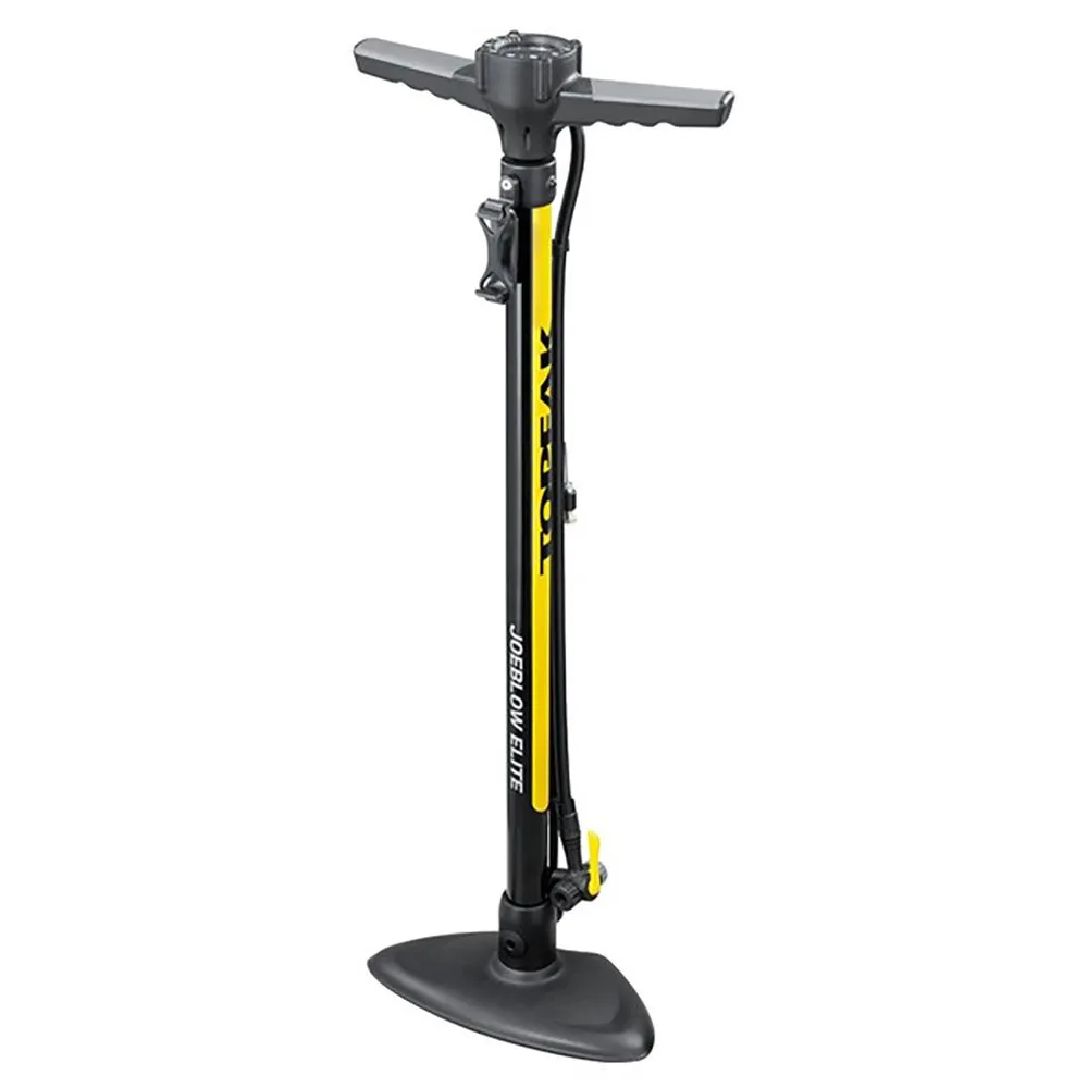 Topeak Joe Blow Elite Standpumpe, Yellow, 160psi Topeak Joe Blow Elite Standpumpe, Yellow, 160psi