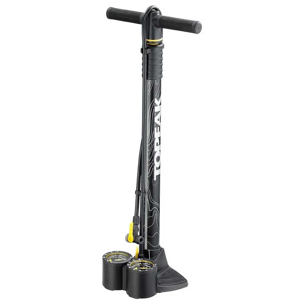 Topeak Joeblow Dualie Tool Bag Standpumpe, Black, 75psi Topeak Joeblow Dualie Tool Bag Standpumpe, Black, 75psi