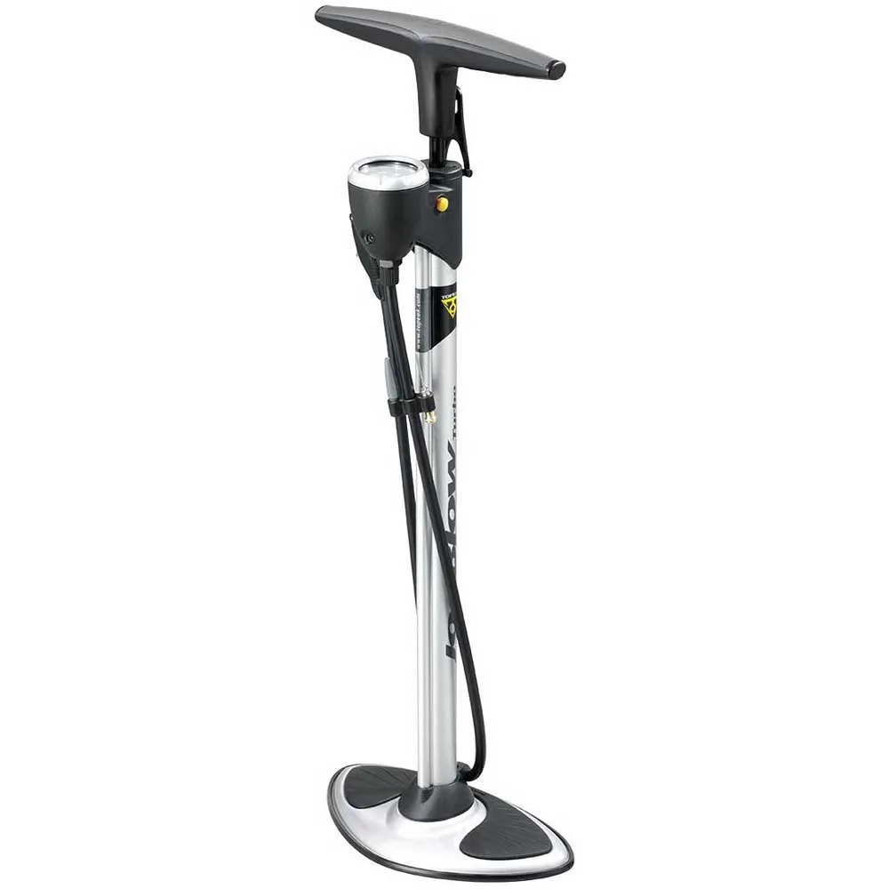 Topeak Joeblow Turbo Standpumpe, Silver / black, 160psi