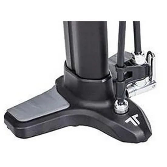 Topeak Joeblow Twin Turbo Standpumpe, Black, One Size Topeak Joeblow Twin Turbo Standpumpe, Black, One Size