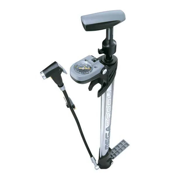 Topeak Mega Morph Standpumpe, Silver, 160psi Topeak Mega Morph Standpumpe, Silver, 160psi