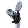 Topeak Mega Morph Standpumpe, Silver, 160psi