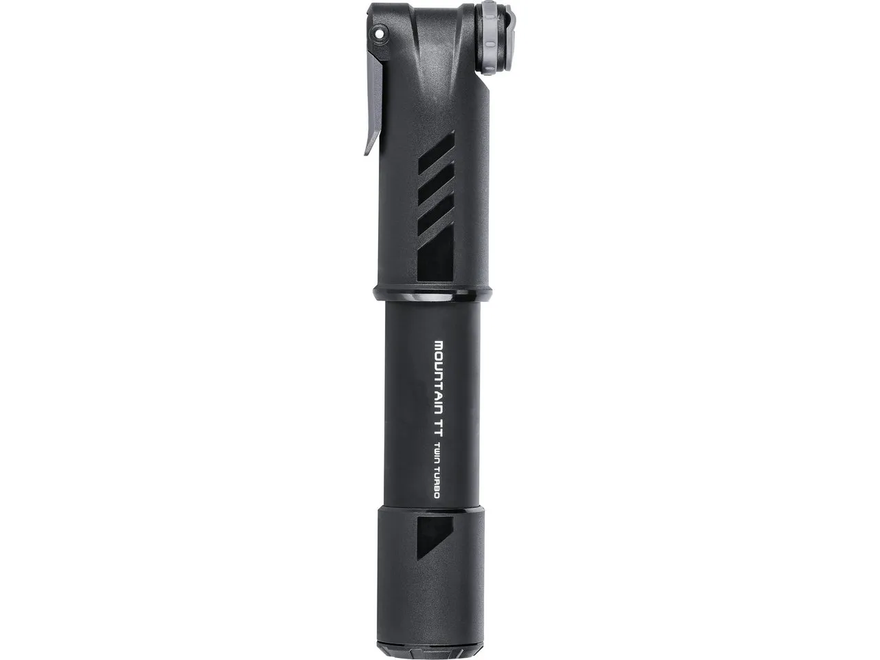 Topeak Mountain TT Twin Turbo Minipumpe, Schwarz, One Size