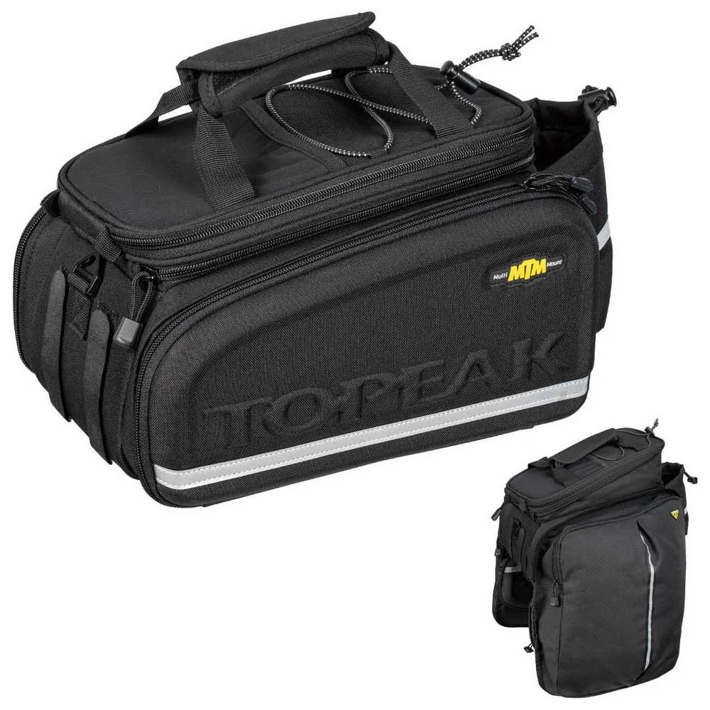 Topeak Mtm Trunkbag Dxp Gepäckträgertasche 19.4l, Black, One Size Topeak Mtm Trunkbag Dxp Gepäckträgertasche 19.4l, Black, One Size