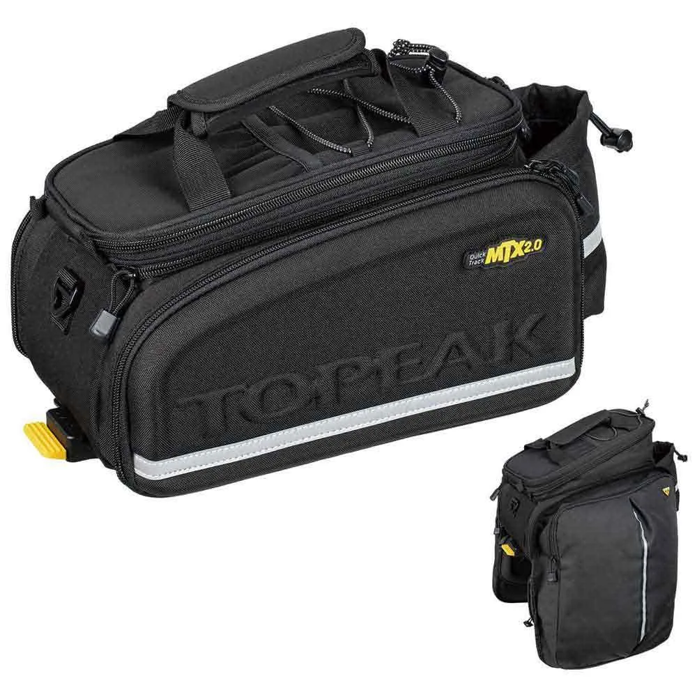 Topeak MTX TrunkBag DXP 2.0 Gepäckträgertasche, Black, One Size