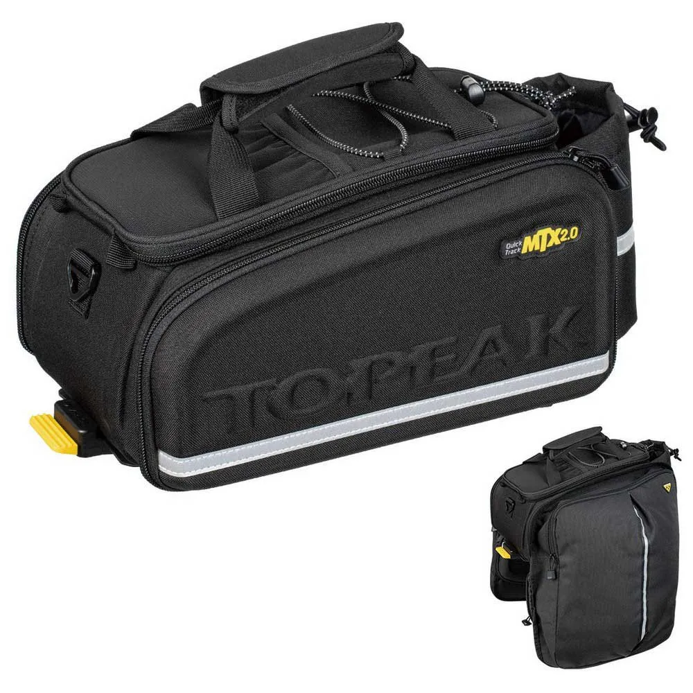 Topeak Mtx Trunkbag Exp 2.0 Gepäckträgertasche 16.6l, Black, One Size Topeak Mtx Trunkbag Exp 2.0 Gepäckträgertasche 16.6l, Black, One Size