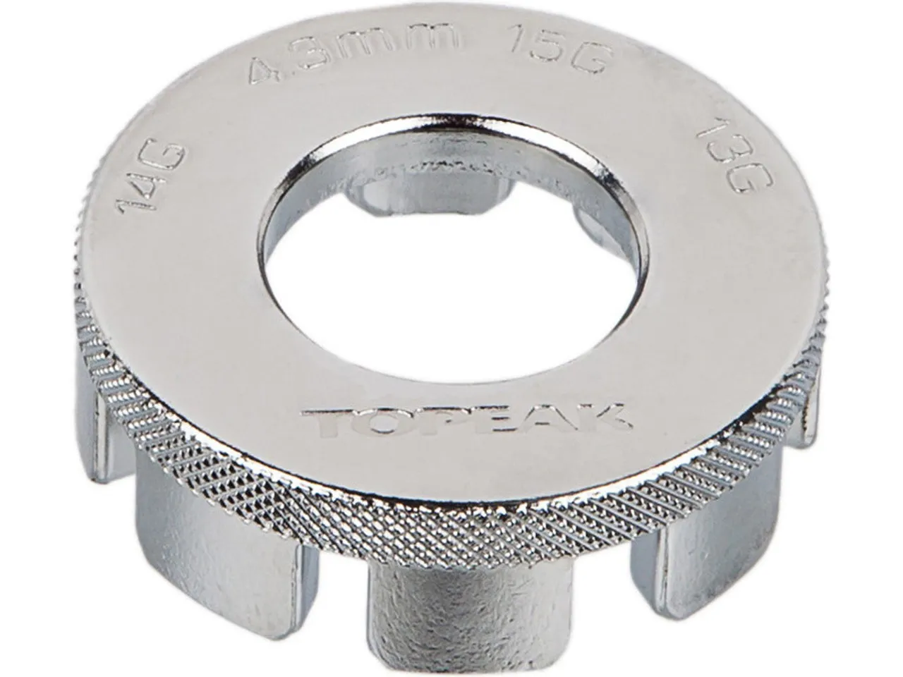 Topeak MultiSpoke Wrench Speichenschlüssel, Grau, one_size Topeak MultiSpoke Wrench Speichenschlüssel, Grau, one_size