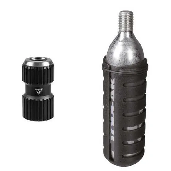 Topeak Nano Air Booster 25gr Co2-kartusche, Silver / black, One Size Topeak Nano Air Booster 25gr Co2-kartusche, Silver / black, One Size