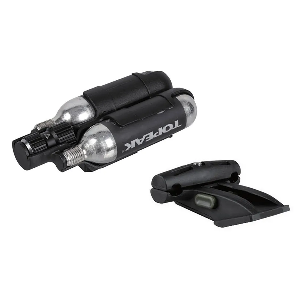 Topeak Nanomaster Df Co2-inflator, Black, 16g Topeak Nanomaster Df Co2-inflator, Black, 16g