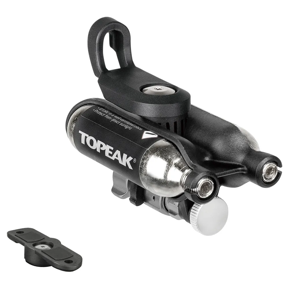 Topeak Ninja Master+ Co2 Werkzeugflasche, Black, One Size Topeak Ninja Master+ Co2 Werkzeugflasche, Black, One Size