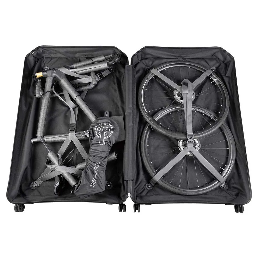 Topeak Pakgo Ex Fahrrad Reisetasche, Black, One Size Topeak Pakgo Ex Fahrrad Reisetasche, Black, One Size