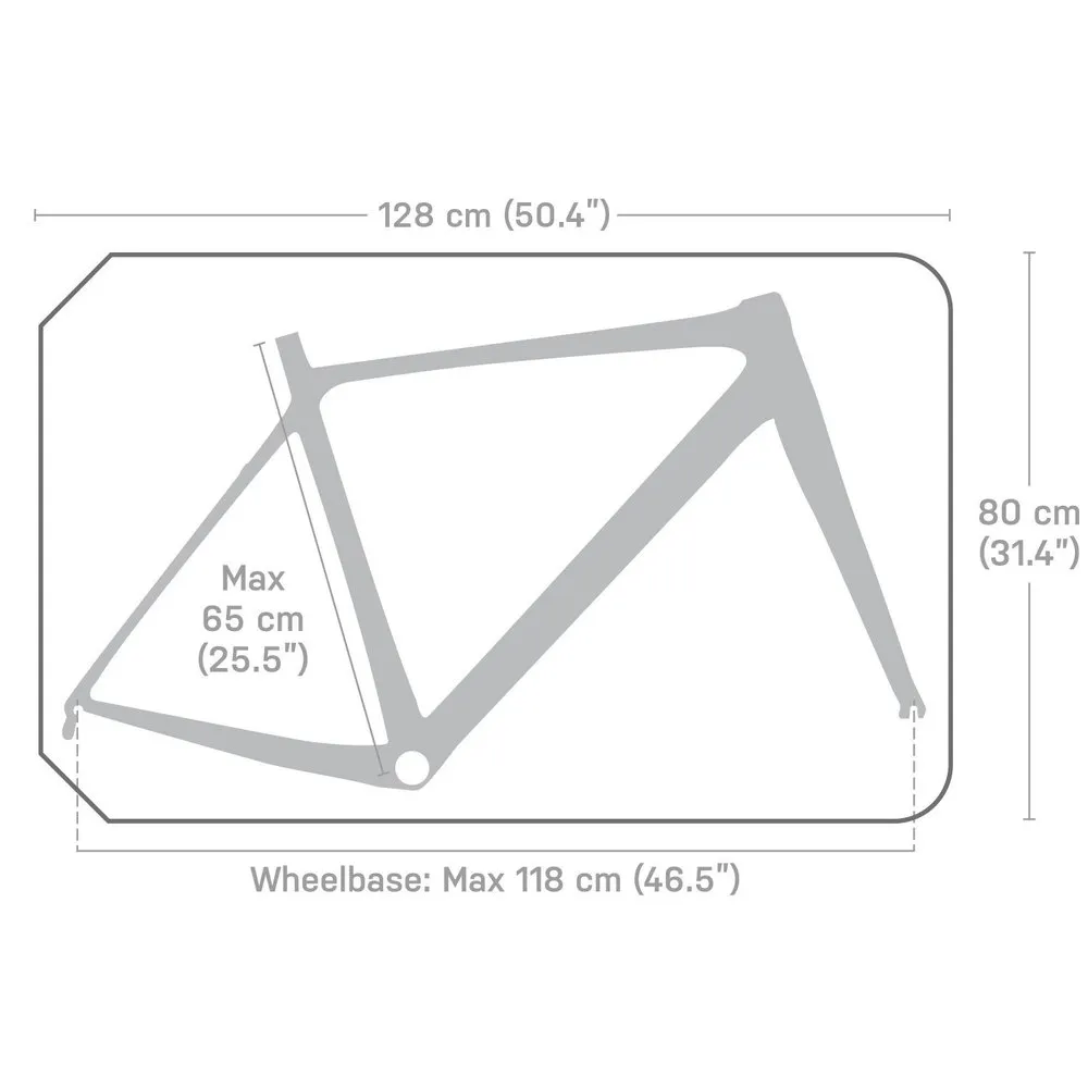 Topeak Pakgo Tt Fahrrad Reisetasche, Black, One Size