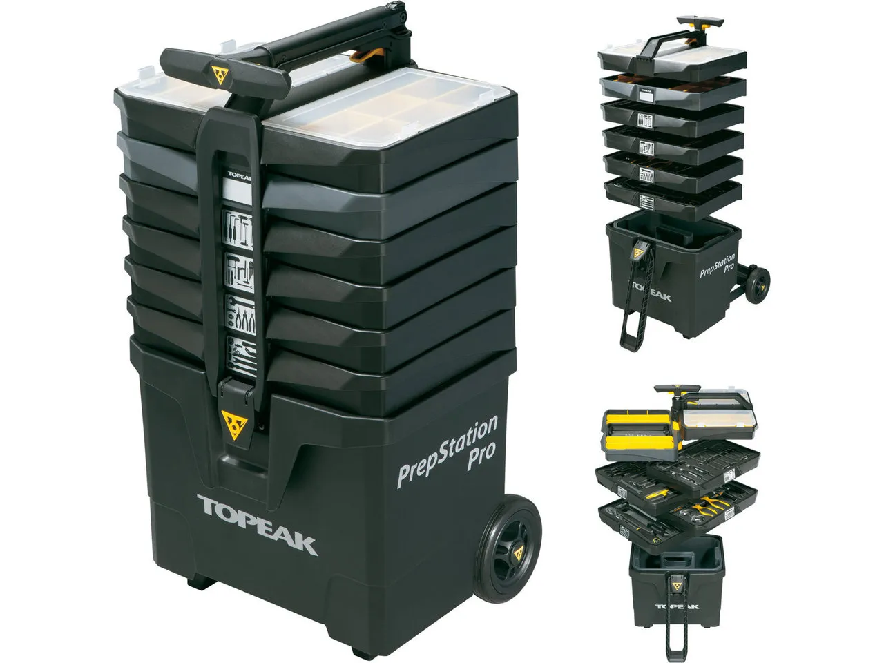 Topeak PrepStation Pro Werkzeugset, Schwarz, one_size Topeak PrepStation Pro Werkzeugset, Schwarz, one_size