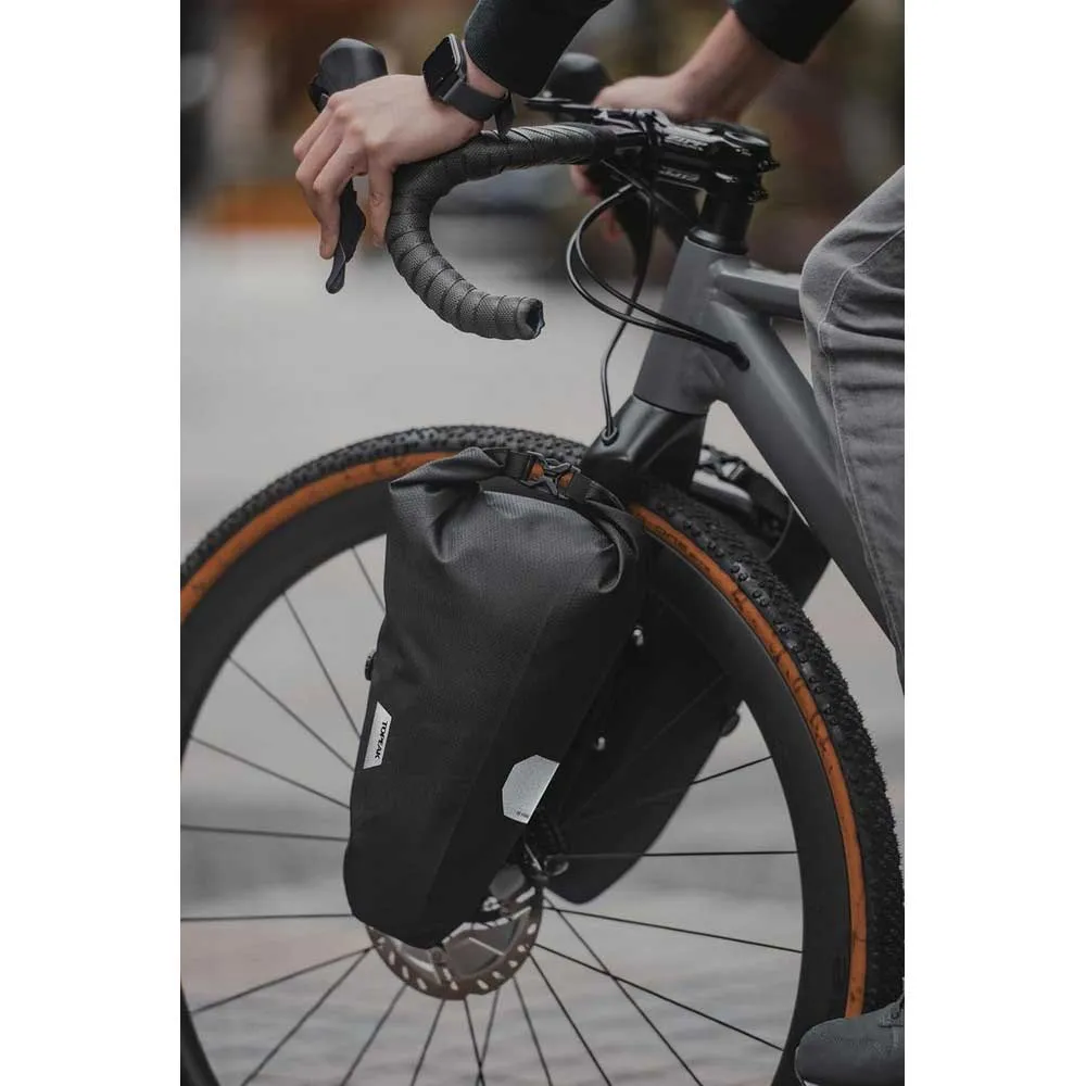 Topeak Quick Release Gabeltasche 5.8l, Black, One Size Topeak Quick Release Gabeltasche 5.8l, Black, One Size
