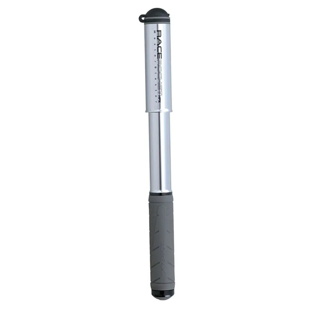 Topeak Race Rocket Hpx Mini-pumpe, Silver, 160psi Topeak Race Rocket Hpx Mini-pumpe, Silver, 160psi