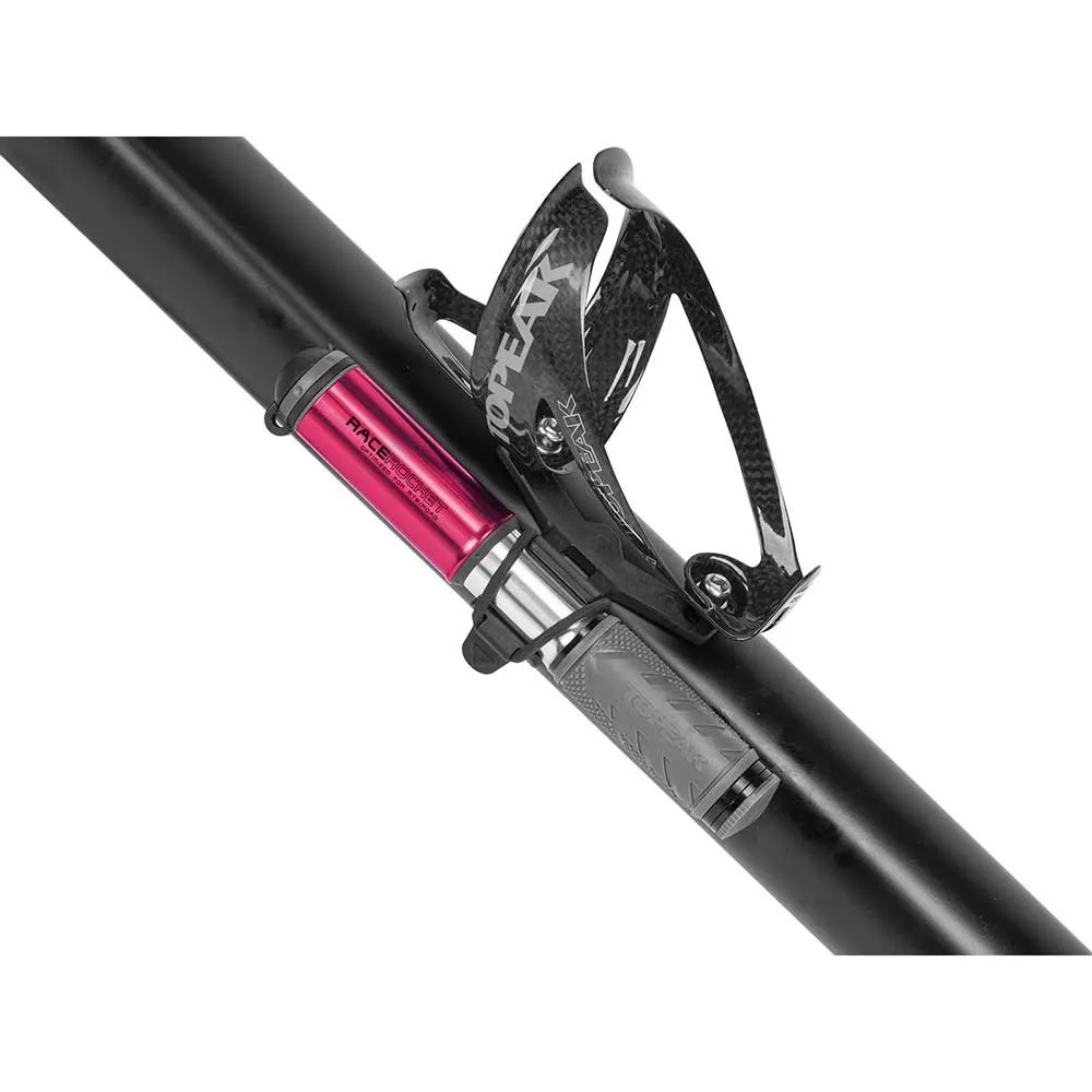 Topeak Race Rocket Smarthead Threadlock Mini-pumpe Topeak Race Rocket Smarthead Threadlock Mini-pumpe