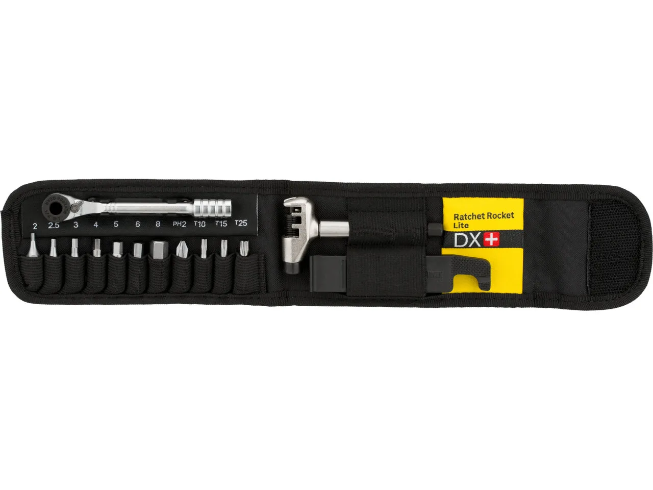 Topeak Ratchet Rocket Lite DX+ Mini-Werkzeugset, Grau/schwarz, one_size