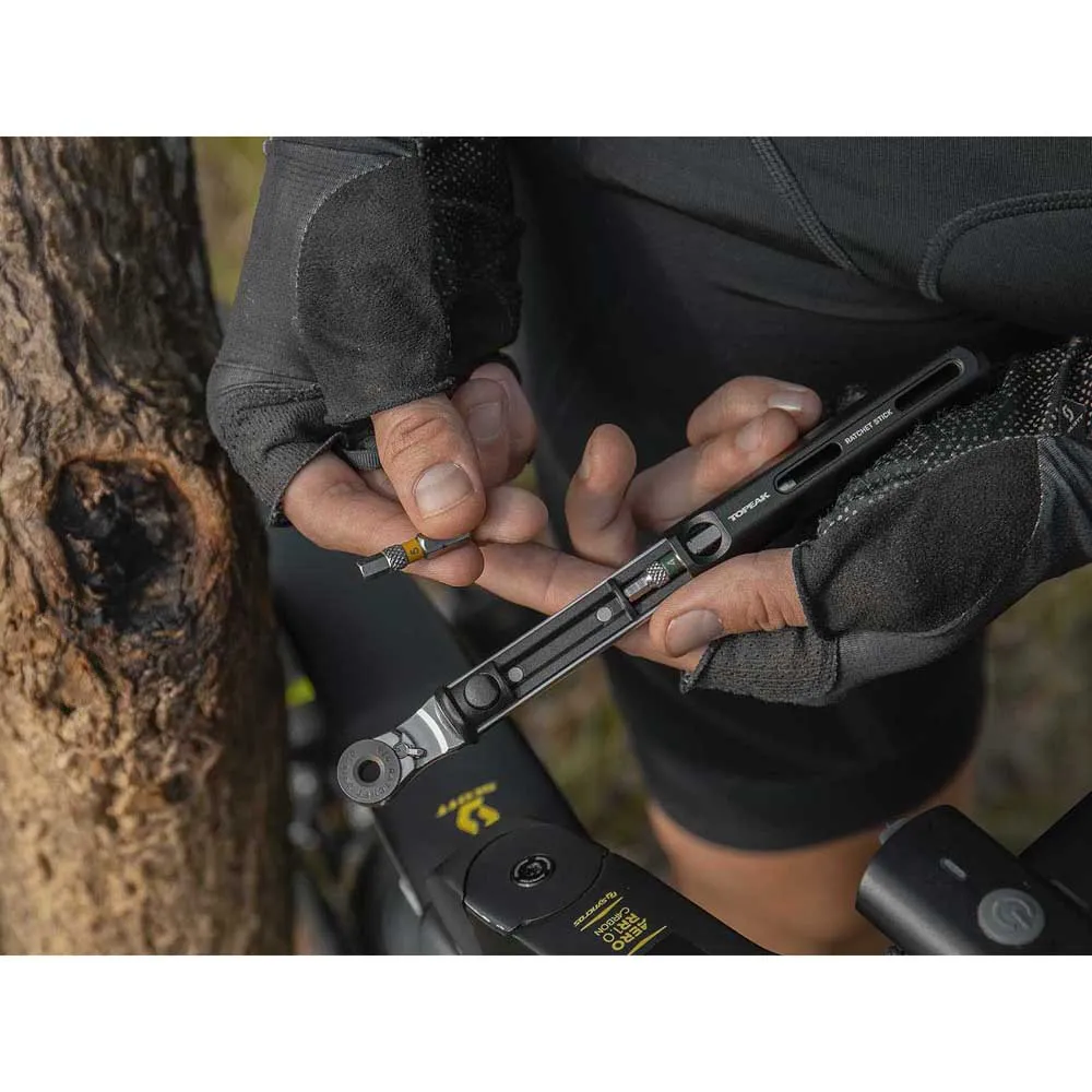 Topeak Ratchet Stick Werkzeug, Black / chrome, One Size Topeak Ratchet Stick Werkzeug, Black / chrome, One Size