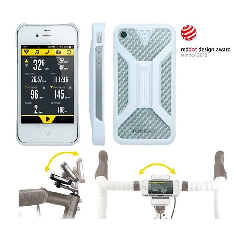 Topeak Ride Ip 4/4s Handyhülle, White, One Size Topeak Ride Ip 4/4s Handyhülle, White, One Size