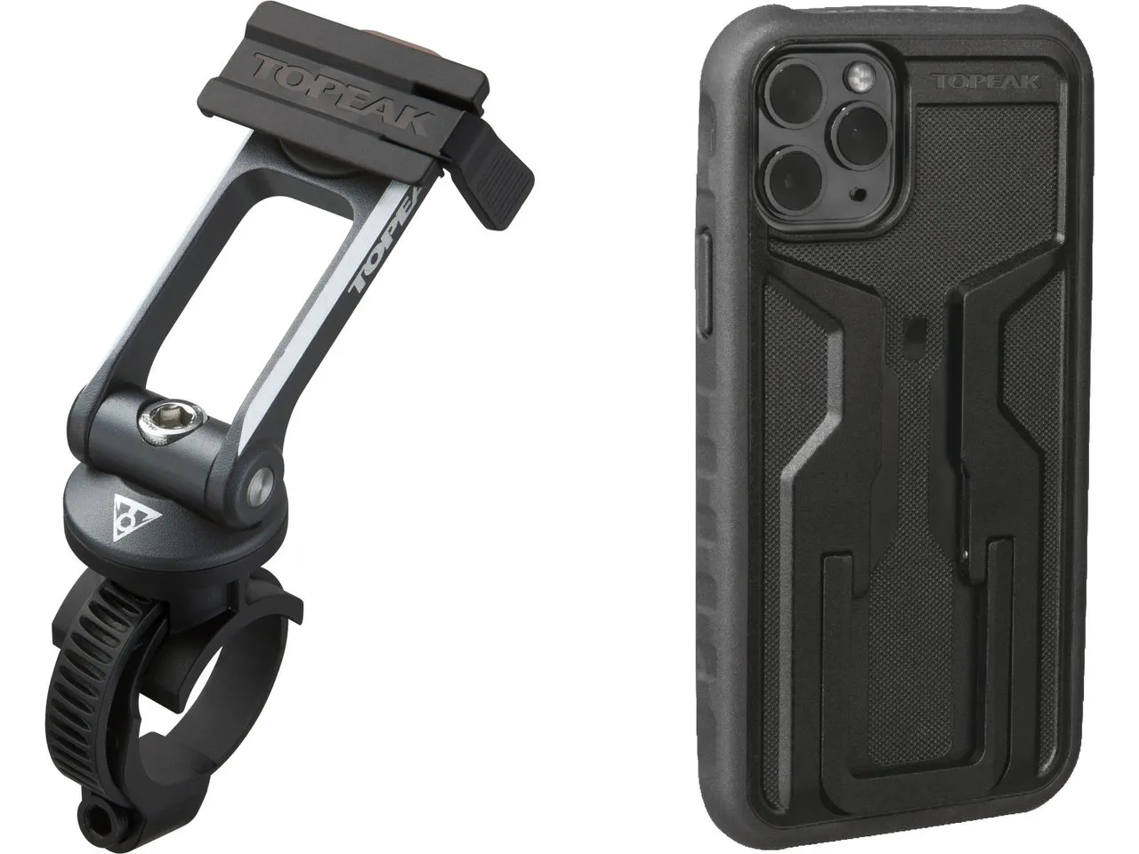 Topeak RideCase für iPhone 11 Pro mit RideCase Mount, Schwarz, one_size Topeak RideCase für iPhone 11 Pro mit RideCase Mount, Schwarz, one_size