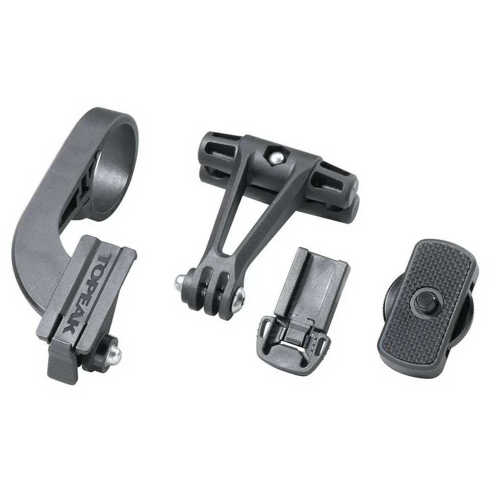 Topeak Ridecase/panocomputer Mount With Sc Adapter Unterstützung, Black / clear, One Size
