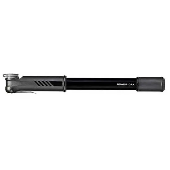 Topeak Roadie Dax Mini-pumpe, Black, One Size Topeak Roadie Dax Mini-pumpe, Black, One Size