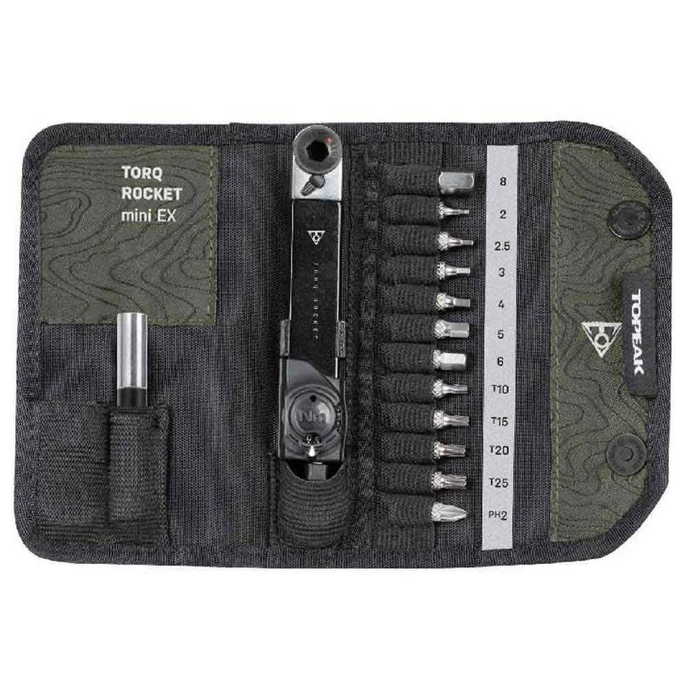 Topeak Rocket Mini Ex Drehmomentschlüssel, Black, One Size