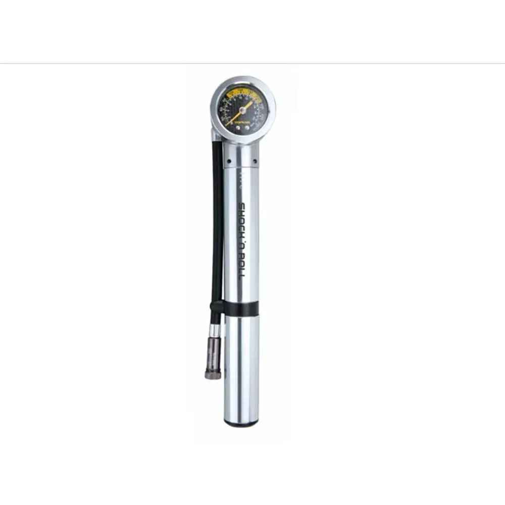 Topeak Shock N Roll Mini-pumpe, Silver, 300psi Topeak Shock N Roll Mini-pumpe, Silver, 300psi