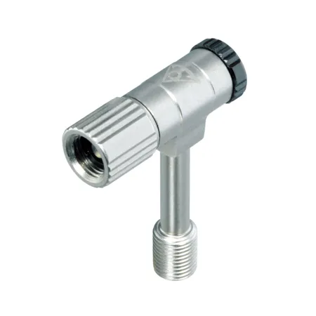 Topeak Stoßdämpferpumpendüse Pressure-Rite Shock Adapter Unisex, silber, TU