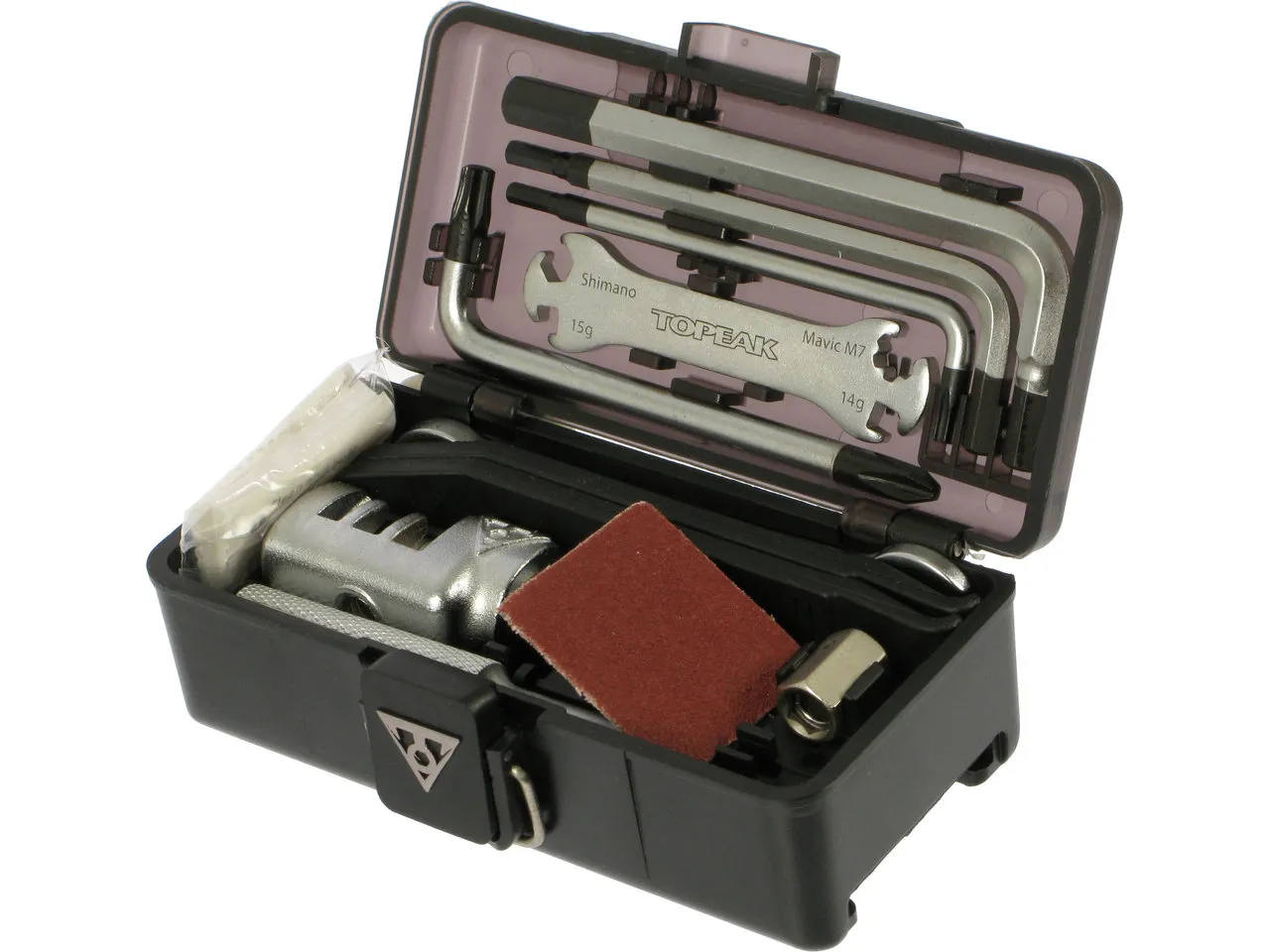 Topeak Survival Gear Box Werkzeugset, Black, One Size Topeak Survival Gear Box Werkzeugset, Black, One Size
