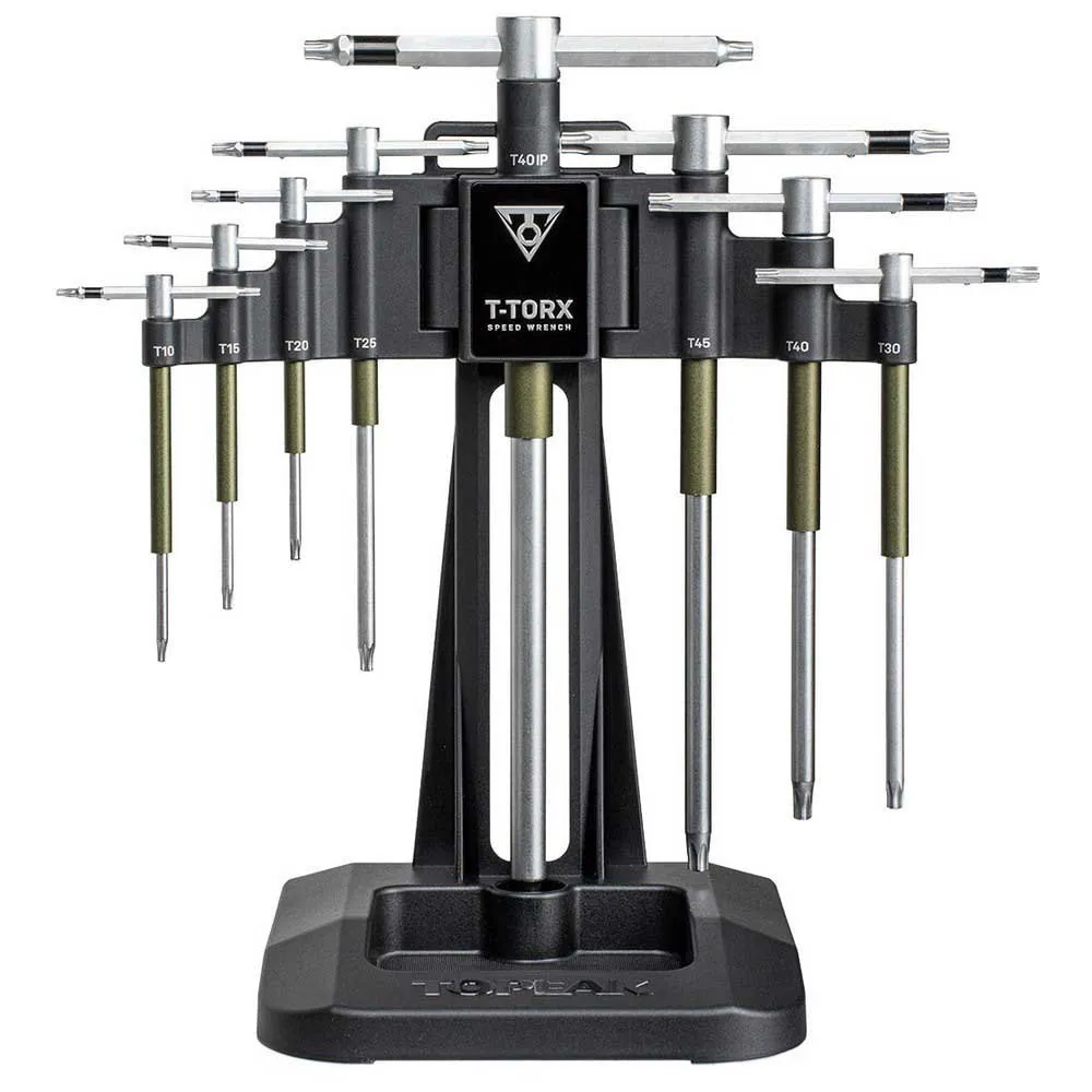 Topeak T-torx Speed Schlüsselsatz, Black / silver, One Size Topeak T-torx Speed Schlüsselsatz, Black / silver, One Size