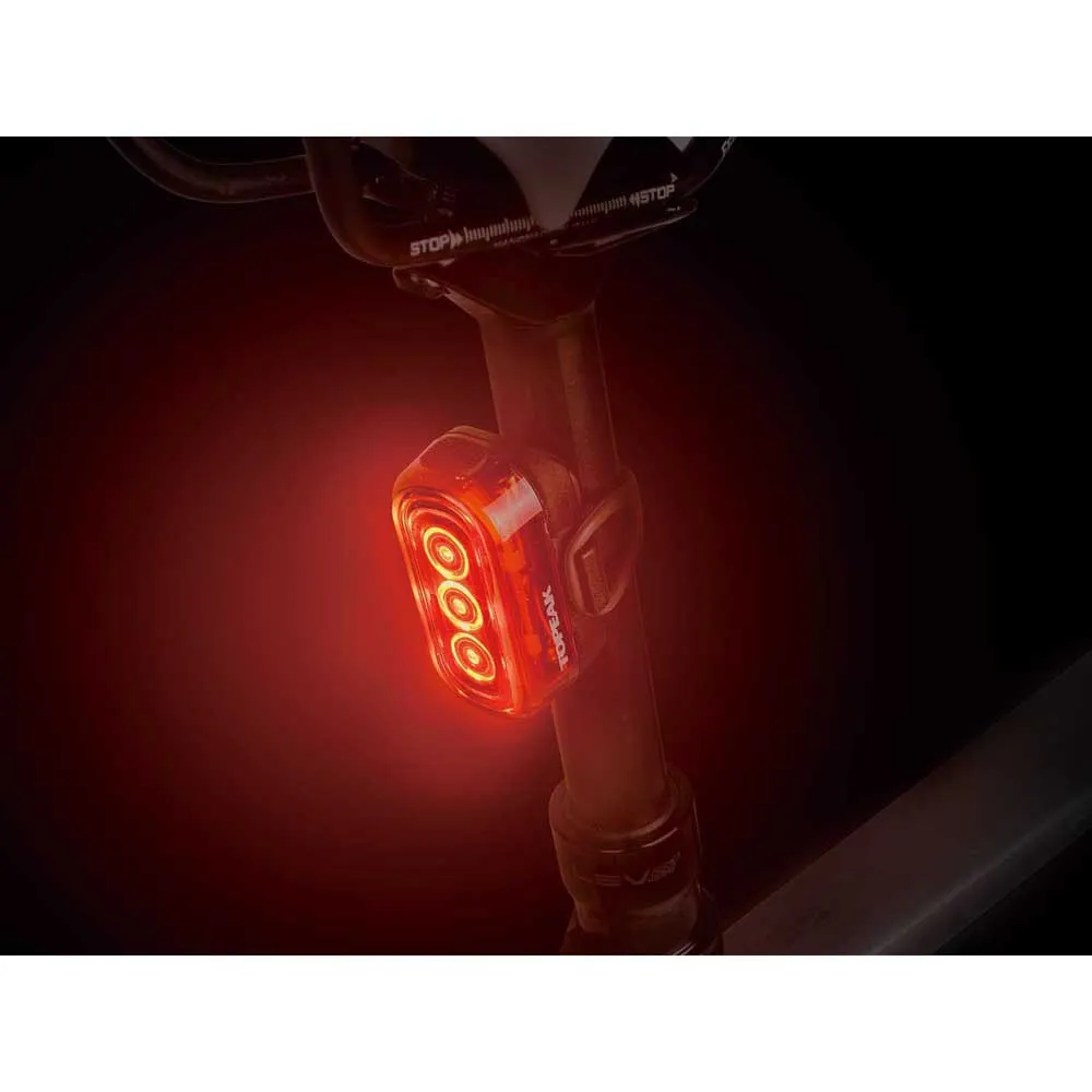 Topeak Taillux 100 Usb Rücklicht, Red / red, One Size Topeak Taillux 100 Usb Rücklicht, Red / red, One Size